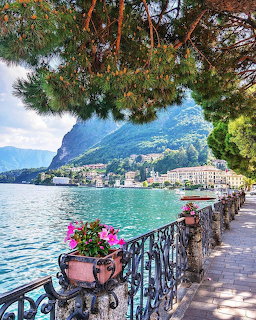 Lake Como Italy Promenade