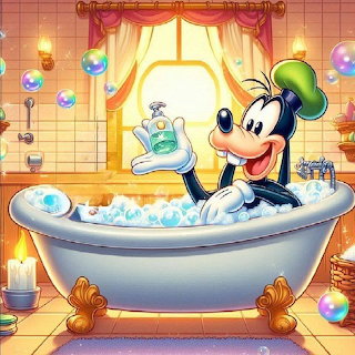 Goofy Bubble Bath