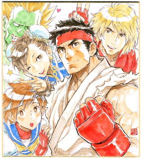 Street Fighter Group Art
