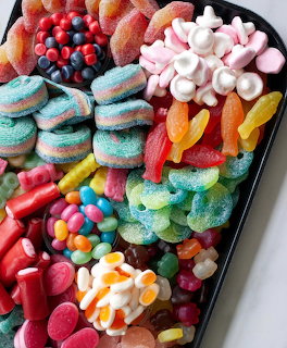 Colorful Candy Platter