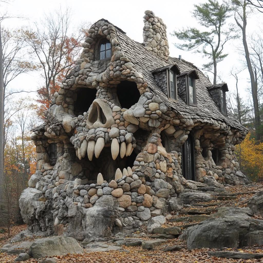 Spooky Stone House