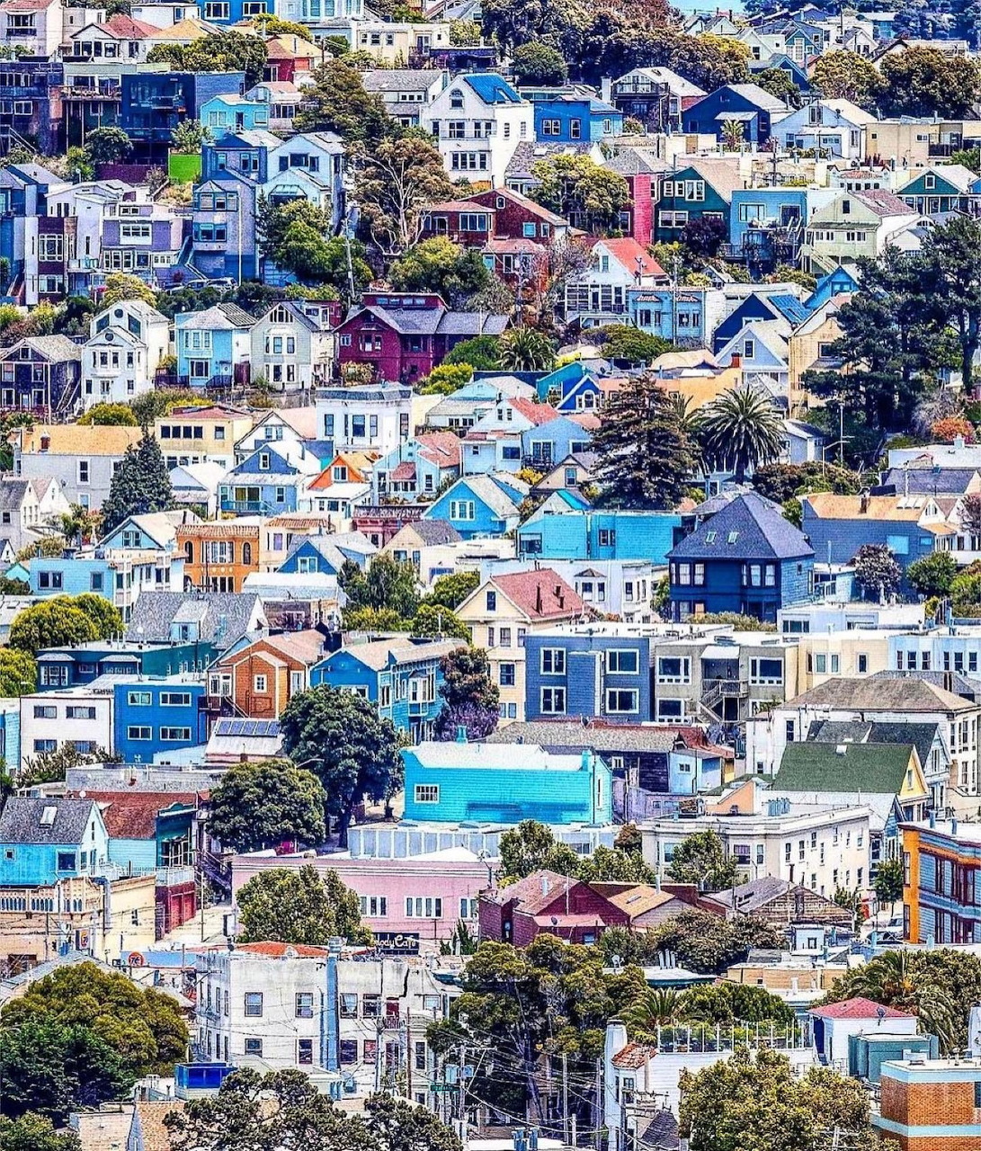 San Francisco Colorful Houses