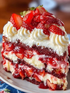 Strawberry Layer Cake