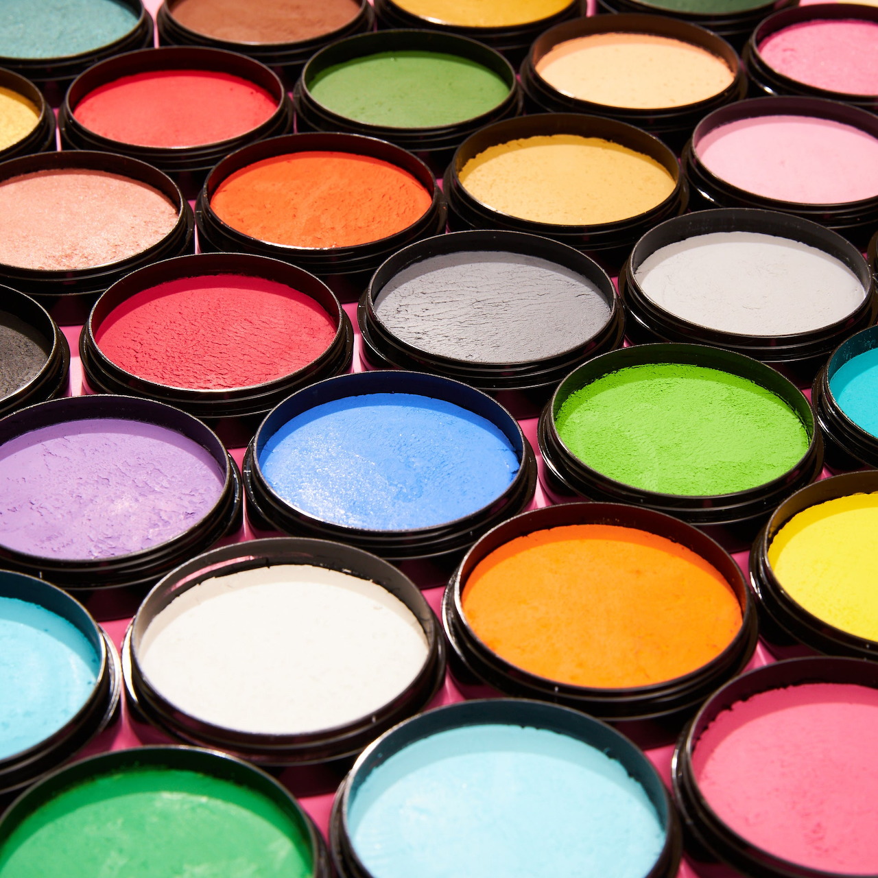 Colorful Paint Palette