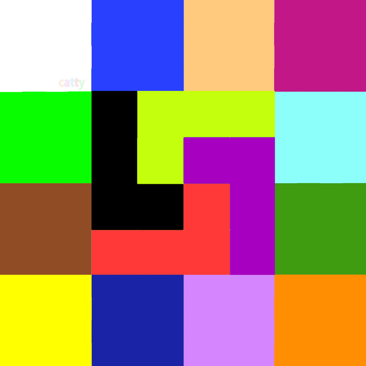 Colorful Abstract Grid