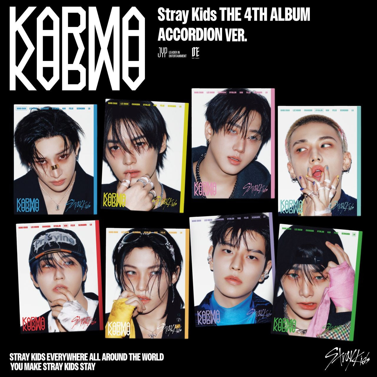 Stray Kids Album Collage