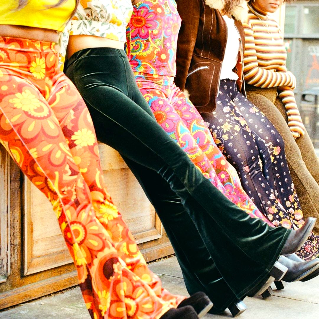 70s Bell Bottom Pants