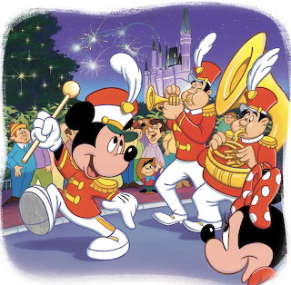 Mickey Mouse Leading Band