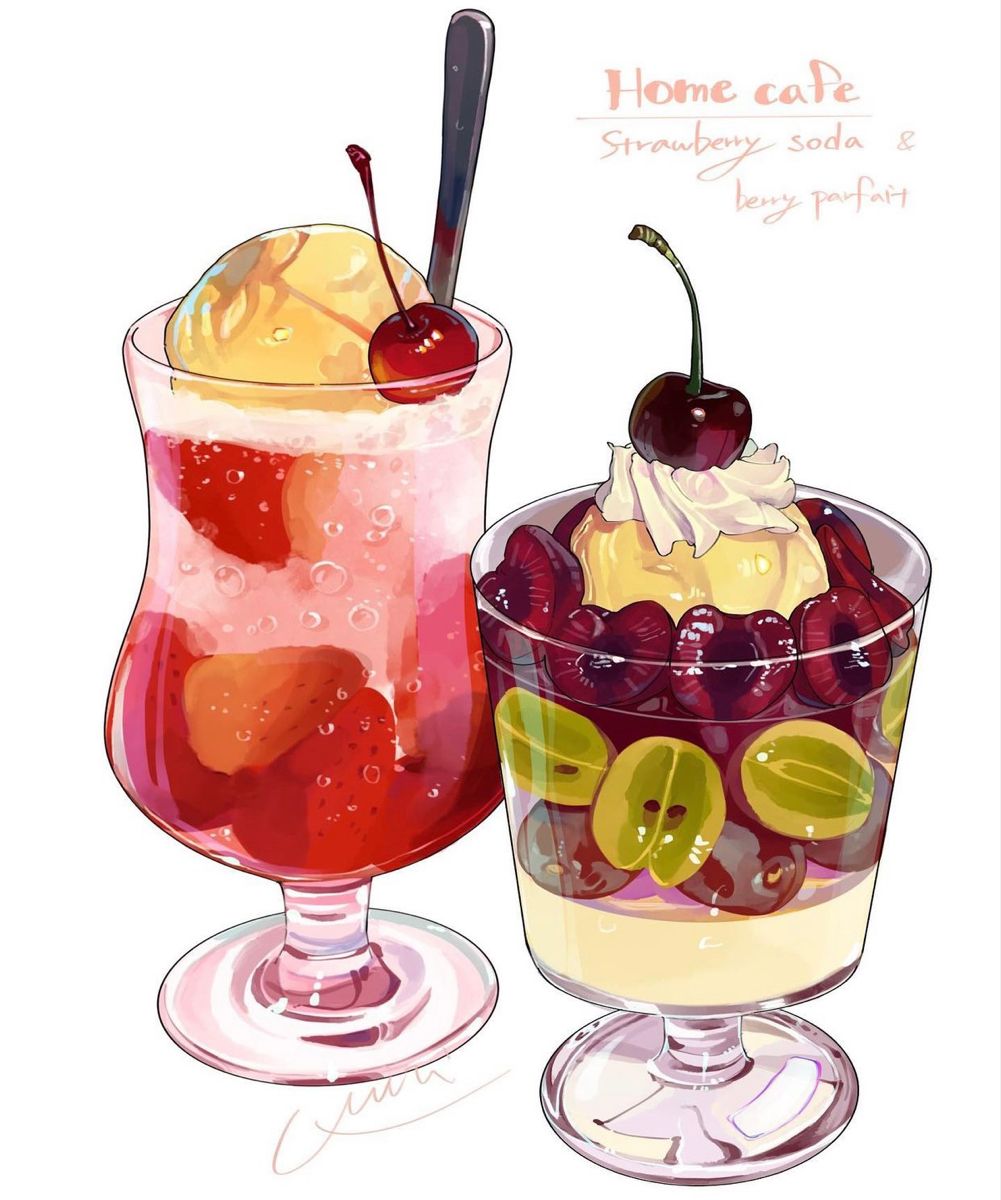Fruit Dessert Parfaits