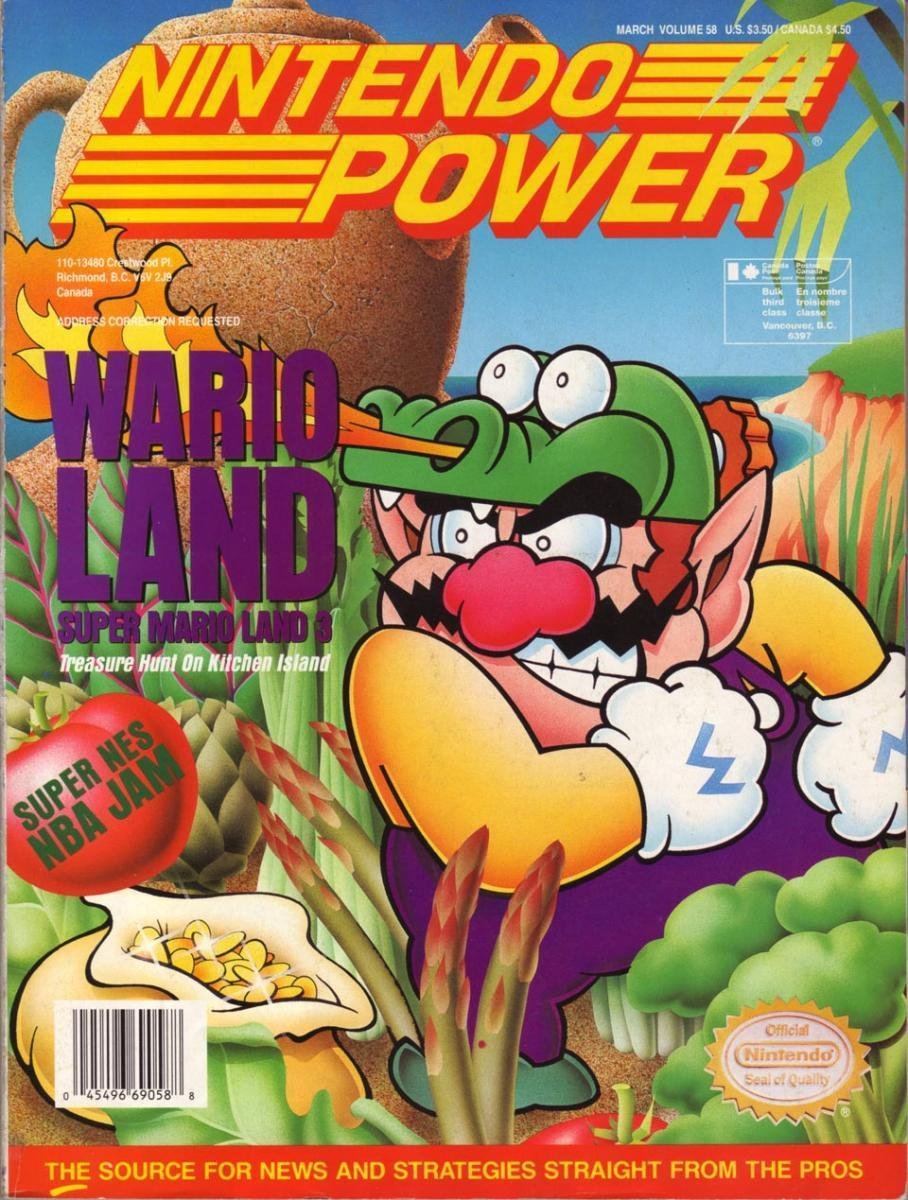 Nintendo Power Wario Land