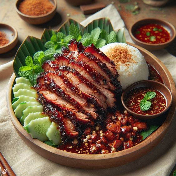 Grilled Pork Rice Bowl