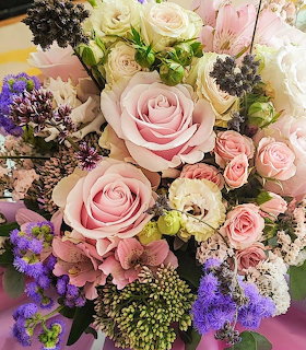 Pink and Purple Flower Bouquet