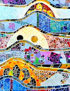 Park Güell Mosaic Bench