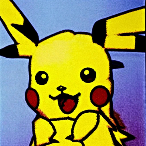 Cute Pikachu Portrait