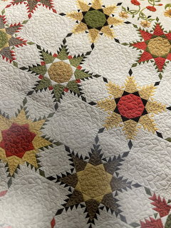 Colorful Star Quilt Pattern