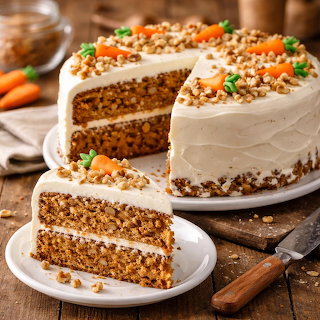 Carrot Cake Slice