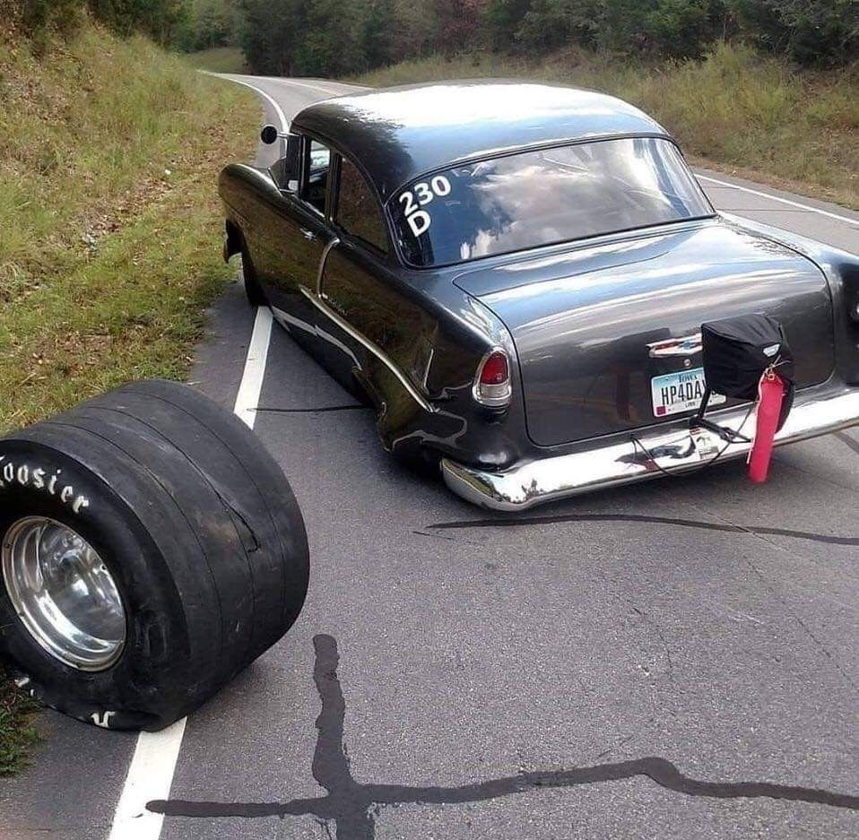 Classic Car Wheel Loss