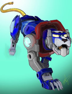 Blue Lion Robot