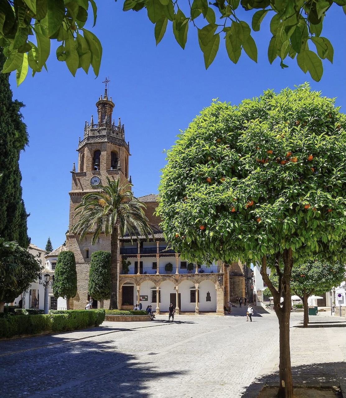 Ronda Spain Plaza Church