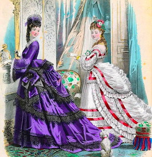 Victorian Ladies in Gowns