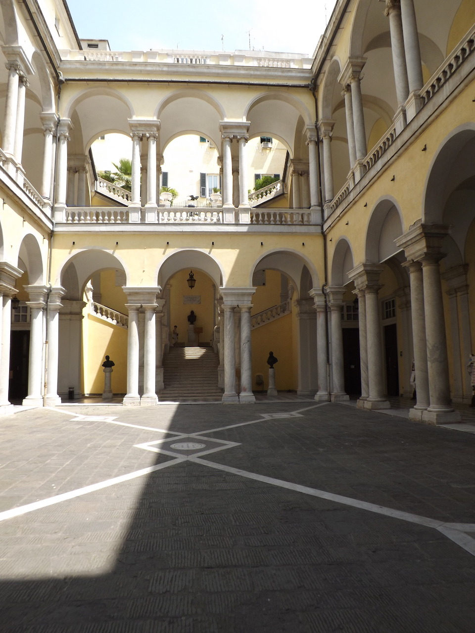 Genova Courtyard Architecture