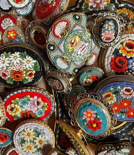Mosaic Jewelry Brooches Pendants