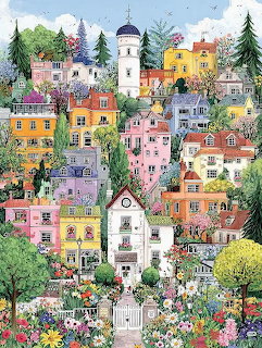 Colorful European Village