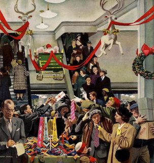 Christmas Shopping John Falter