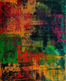 Abstract Colorful Paint Texture