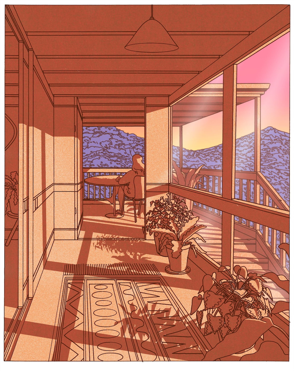 Balcony Mountain View