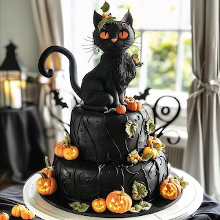 Black Cat Cake