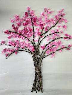 Pink Cherry Blossom Tree