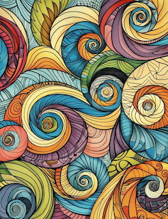 Colorful Abstract Swirls