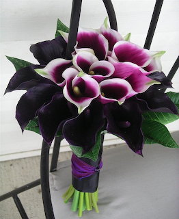 Purple Calla Lily Bouquet