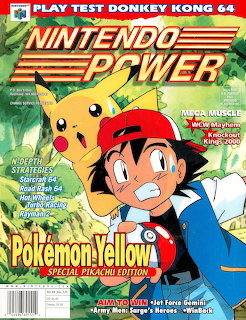 Nintendo Power Pokemon Yellow Cover