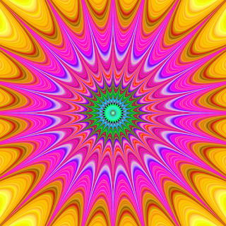 Vibrant Rainbow Mandala Burst
