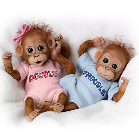 Double Trouble Monkey Dolls
