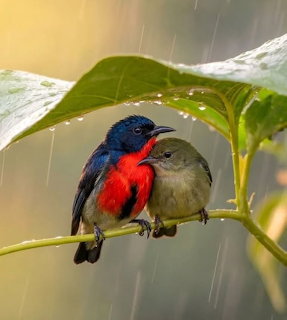 Two Rain Birds