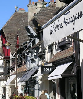 Deauville France Shopping Street