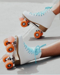 White Roller Skates