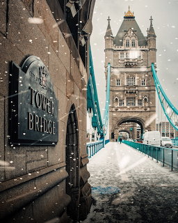 Tower Bridge in Snow