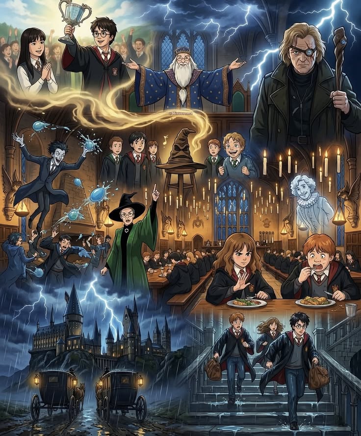 Harry Potter Hogwarts Scenes