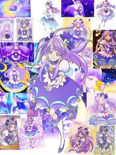 Cure Selene Anime Collage