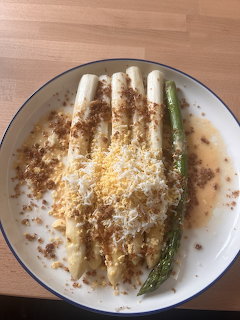 White Asparagus Dish