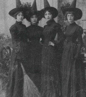 Vintage Witches Costume Photo