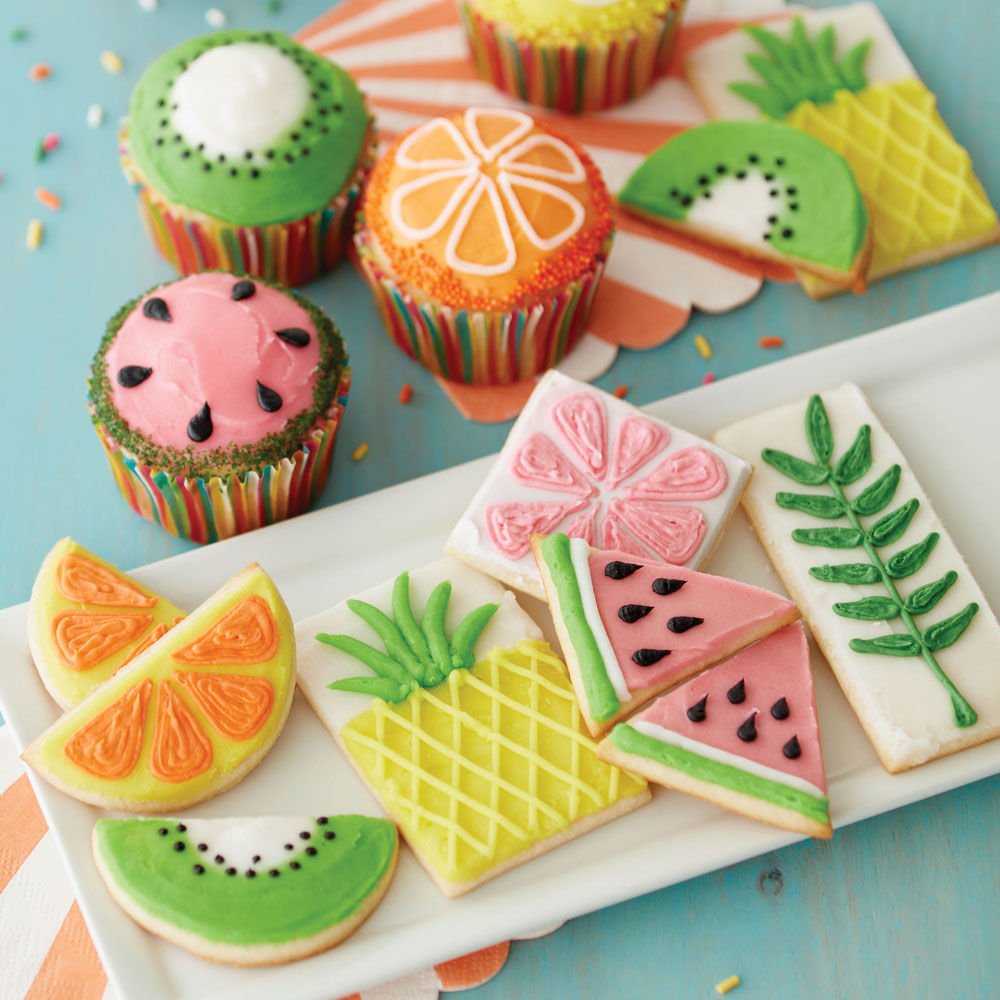 Summer Fruit Desserts Display
