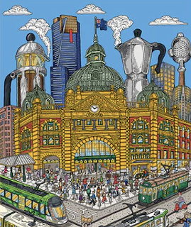 Flinders Street Station Art