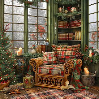 Cozy Christmas Nook