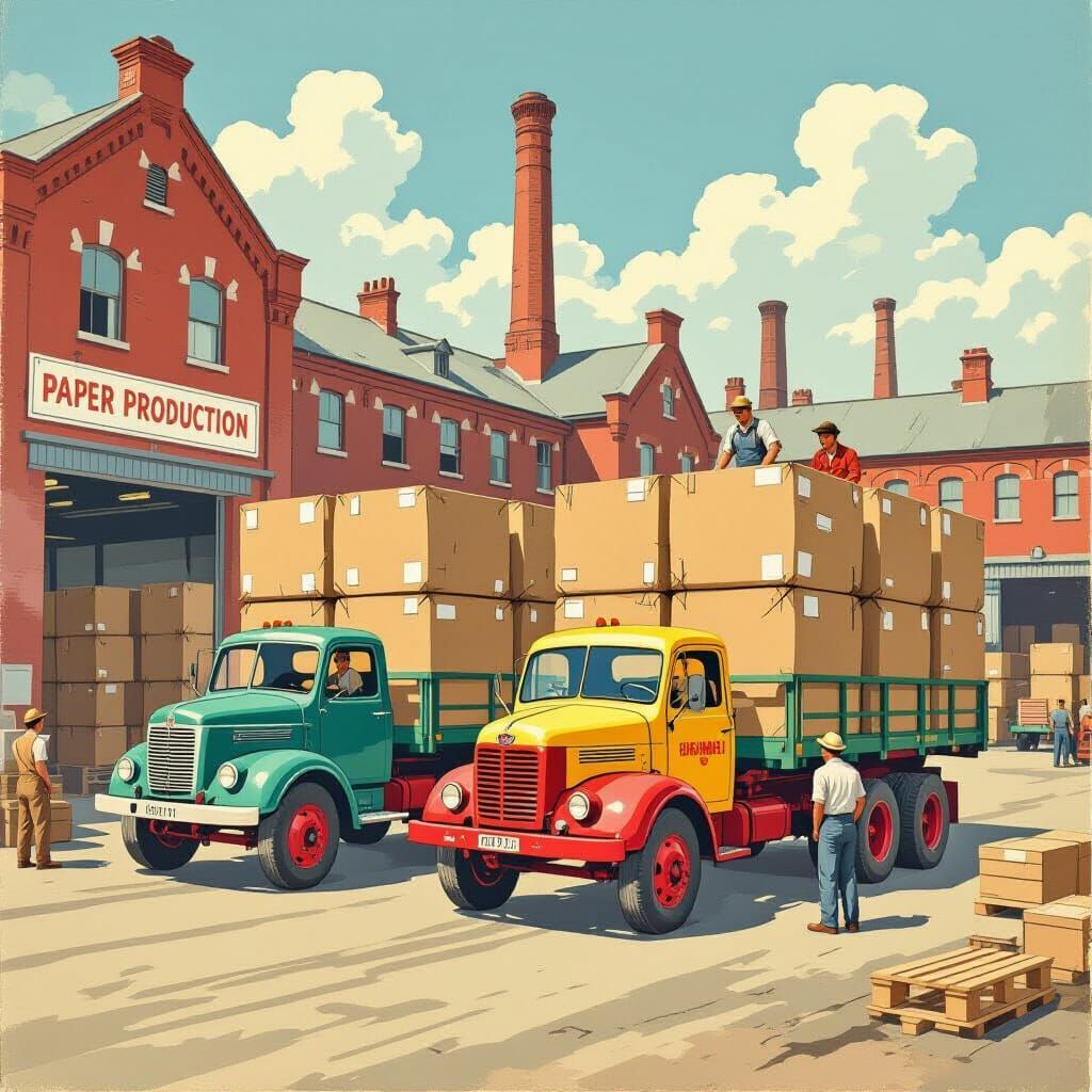 Loading at the Papermill