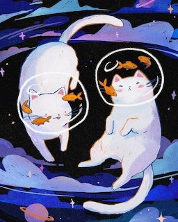 Space Cats Astronauts